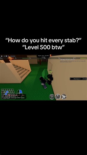 highly requested video // I know it’s easy to have built up this huge expectation in your mind about me, being level 500 on my character. But you need to remember that when I miss, I’m human. I make mistakes, I misjudge things, I have bad days where I struggle to land my stabs. I’m not a robot, I’m not going to always hit everything. It doesn’t mean I’m trash, or that I don’t deserve my level, but I’m not perfect. So don’t be harsh when I miss, because it’s just something that happens. Same goes