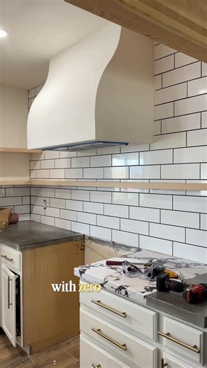 I Built This Custom Range Hood By Myself With No Experience #diyprojects #kitchenrenovation