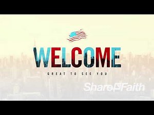 Labor Day Welcome Church Motion Graphic | Sharefaith.com