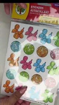 Dollar tree sticker haul #crafts #dollartree #dollartreefinds #stationary