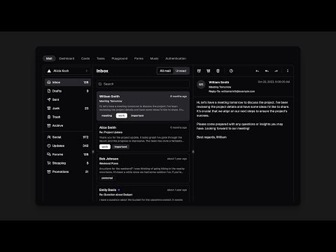 Tailwind CSS と shadcn/ui で Web アプリでよく出るUIを作る回（解説つき）