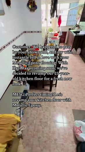 Transform Your Kitchen with Metallic Epoxy Flooring