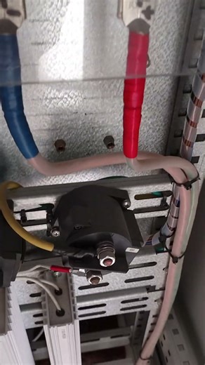 Flow Battery Energy Management Unit (Rear View) | Power Supply, Backplane & High-Current Contactors