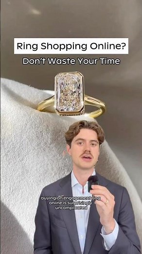 Buying an Engagement Ring Online 💍