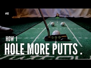 HOLE MORE PUTTS | The best putting drills to practice at home & what putters have been in my bag