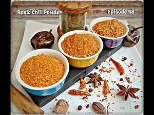 How to Make Basic Chili Powder in 5 Minutes | Episode 48