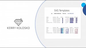 How to use Power BI SVG Microchart Templates | Kerry Kolosko | 24 comments