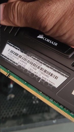 RAM/MEMORY KIT 4GB DDR3 1600Mhz Corsair Vengeance / RAM PC Gaming 1600 MHZ/PC12800