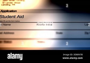 Student Aid or Student Loan Application