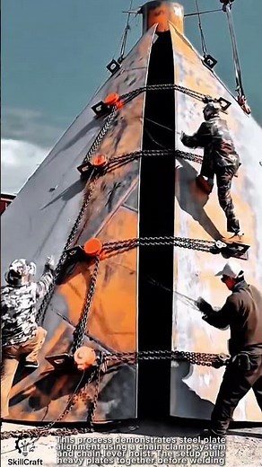 Plate Alignment Chain Clamp Work Tool using Steel Joint Fitting #worktool