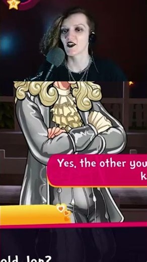 EW I don't want him 🤢 #twitch #voiceactor #dateeverythinggame #viral