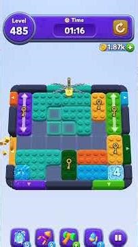 Color Block Jam | Level485 Clear (No Commentary Gameplay)