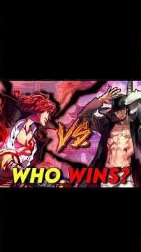 shanks vs mihawk who will win💀 #onepiece #shanks #mihawk #anime