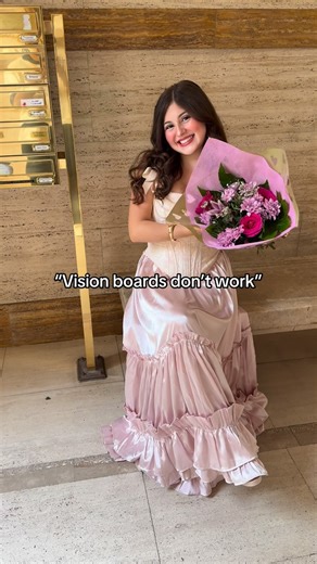 Natalie Mora Díaz on Instagram: "Vision boards DO work!❤️‍🩹💖✨ Vision it, manifest it, work for it, and achieve it. No dream is too cheesy or impossible! You are the only one who can limit yourself; so don’t! Don’t let anyone or anything stop you from chasing YOUR goals!🫡 You’ve got this!🙌🏻 #rt #relatable #visionboard #vision #manifest #manifestyourlife #dream #dreams #dreamsdocometrue #work #study #studymotivation #studygram #student #studentlife #internationalstudents #workhard #workmotiva