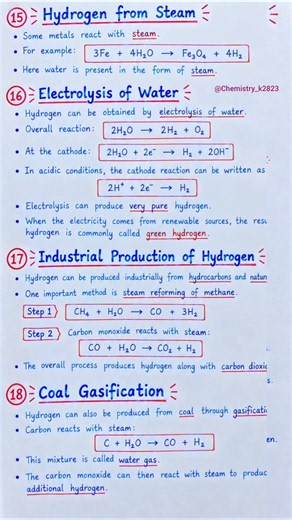 Hydrogen: Water Gas, Syngas, Hydrogen Bonding & Hydrides | Class 11 Chemistry#chemistry #neet