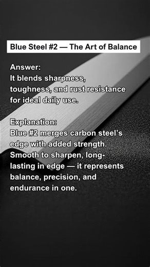 Blue Steel #2 — The Art of Balance