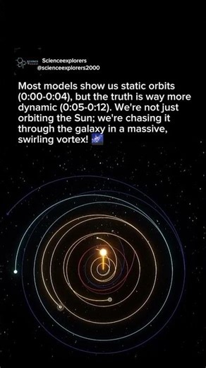 You've Been Taught Wrong: How the Solar System Really Moves Through Space 🤯