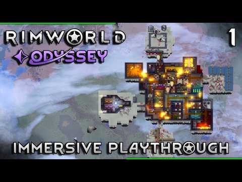 RimWorld Odyssey Immersive Walkthrough - First 100 Days