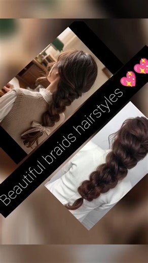 beautiful braids hairstyles asthetic 💫🤩🤩#fashion