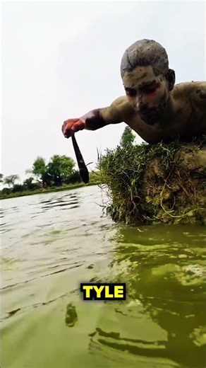 Łapie Ryby Gołymi Rękami!😨🐟