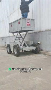 Multi-functional all-terrain orchard transport lift truck #transport vehicle #remote control vehicle