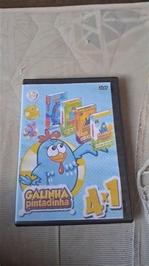Galinha Pintadinha 4x1 (2025) DVD (Unboxing) #shorts