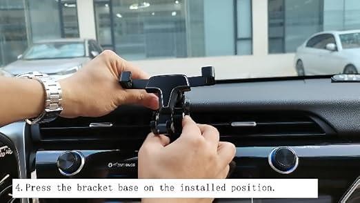 Car Phone Holder Installation Steps