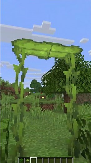 How to Build a Nature Gate in Minecraft