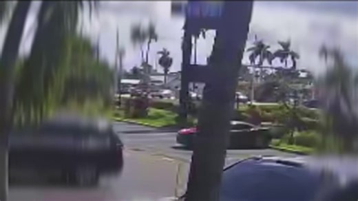 Video shows crash that has Homestead police officer charged with hit-and-run