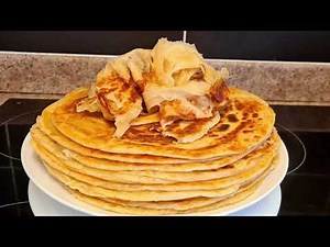 Jinsi ya kupika chapati laini sana tamu na mchambuko || how to make soft layered chapati/paratha