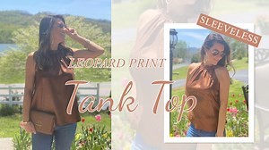 Watch halter neck loose tank top on Amazon Live