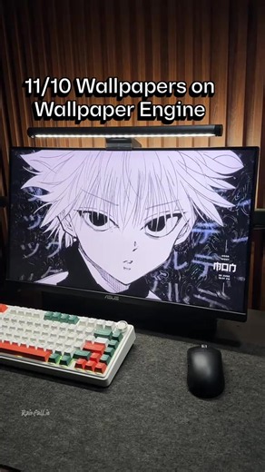 Killua Wallpaper Engine: Rainfall.io Animated Wallpaper