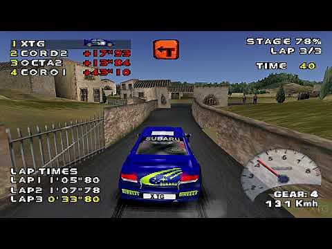 Need for Speed: V-Rally 2 PS1 Gameplay HD (Beetle PSX HW)