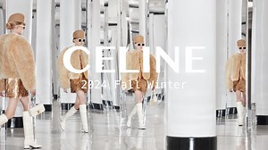 时装秀|Celine 24秋冬 巴黎浪漫再现_哔哩哔哩_bilibili