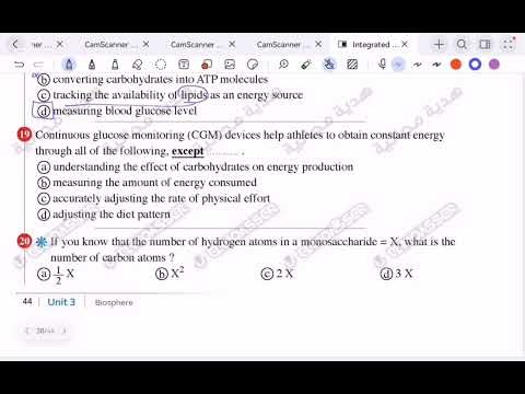 Combined science ( Homework session 2 )