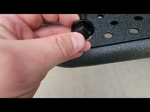 Installing Oedro 6" running boards on a 2022-2023 Toyota Tundra crewmax cab (4 door).