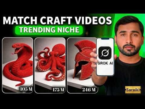 Free AI Se Viral Match Craft Videos Banany Ka Tariqa | Saraiki Tech Official