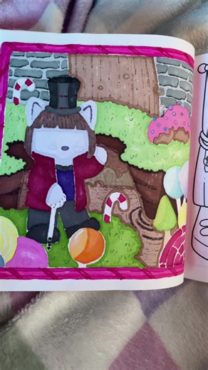 Fuzzy Meowvies 2: Willy Wonka Coloring Adventure
