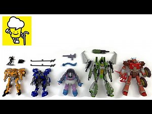 Transformers Movie Studio Series SS 76 Thrust SS 74 Bumblebee SS 75 Jolt SS 86 Gnaw Wreck Gar