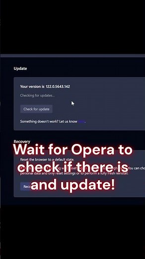 How to check for updates to Opera #windows #operabrowser #update