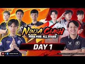 [EN] Free Fire All Stars: Ninja Clash Day 1