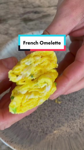 Delicious French Omelette Recipe by MasterChef Luca Manfe