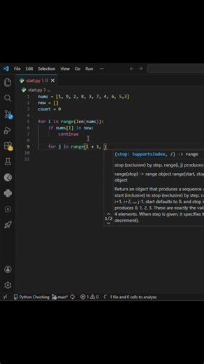 Write a Python program to count the number of unique pairs in a list whose sum is 10, using only.
