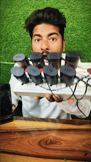 many chargers vs single mobile #experiment #charger #megazone