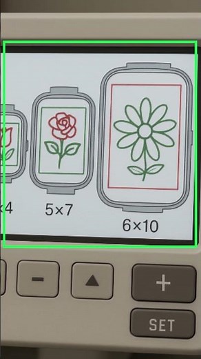 How to Read an Embroidery Machine Screen?