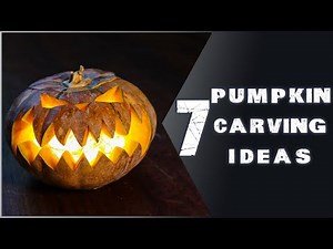 7 Easy Halloween Pumpkin Carving Ideas for Beginners | With Tutorials