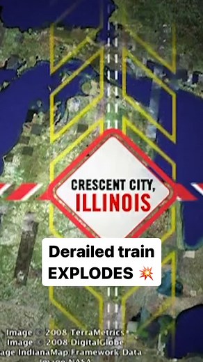 In 1979, a train carrying 34,000 gallons of liquid propane derailed and exploded in Illinois💥 #ExplosionsGoneWrong | Discovery Channel UK
