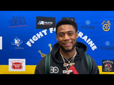 Amari Jones on sparring Caleb Plant "It's a blessing to get high-level work" & Australian return