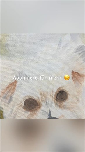 Der Hund wird weitergemalt :). #kunst #malen #portrait #hund #dog #art #painting