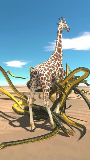 45K views · 145 reactions | 1000 Anaconda vs Giraffe | Gameroom | Facebook